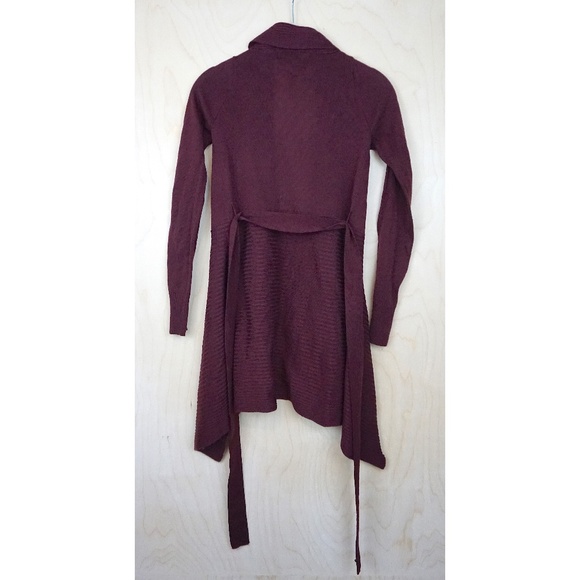 ModCloth (MAK) "Coastal Cafe" Cardigan in "Merlot" - Picture 7 of 7